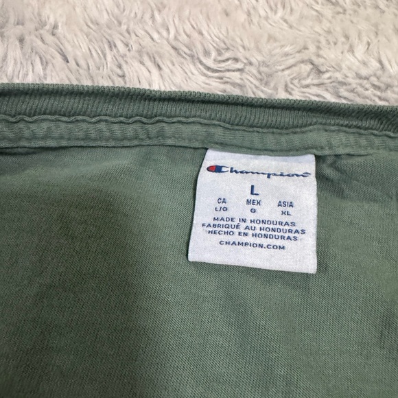 Champion Men's Forest Green Tee - Picture 5 of 7